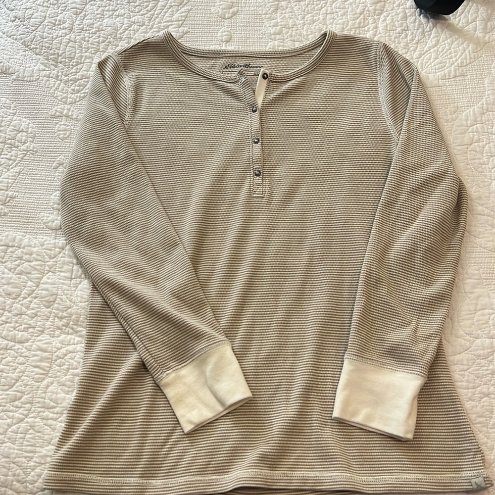 Eddie Bauer long sleeve shirt | size XL
